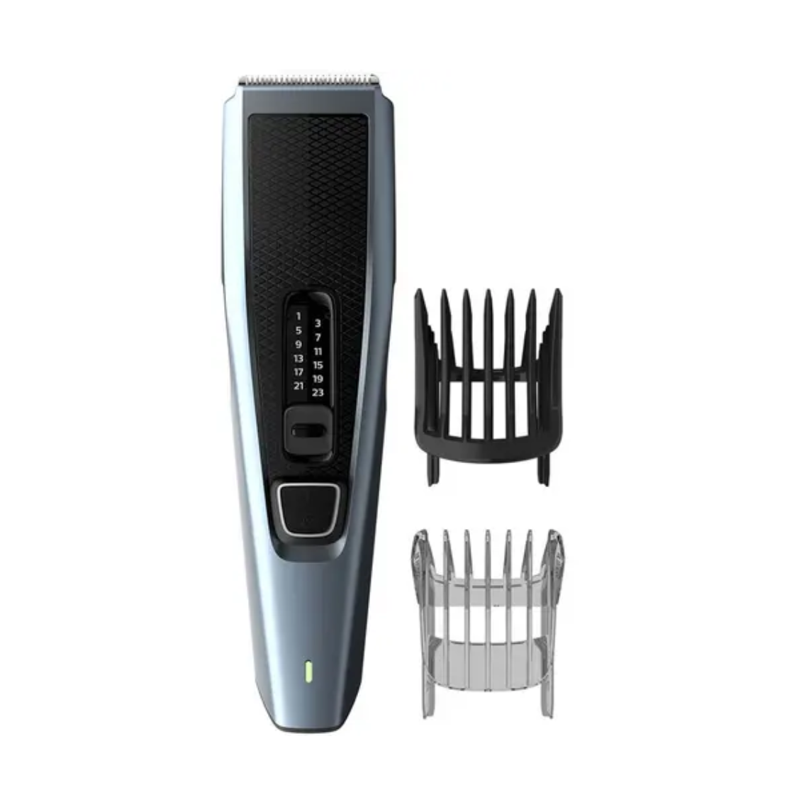 Машинка для стрижки Philips Series 3000 HC3530/15, нержавеющая сталь, 0,5-23мм, голубая
