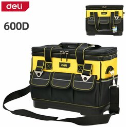 Сумка для инструментов Deli DL586112, 30кг, 40см х 25см х 20см, 14 отделений