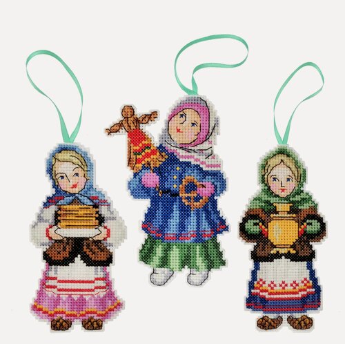 Изображение товара Набор для вышивания "Блинная неделя" 21х28см, 23.001.04