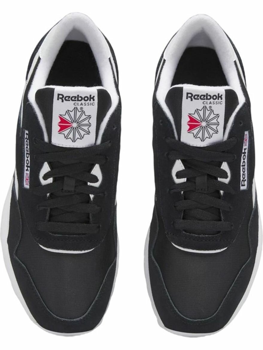 Кроссовки Reebok Classic Nylon, полнота F, размер 8,5 US, черный — фото 1