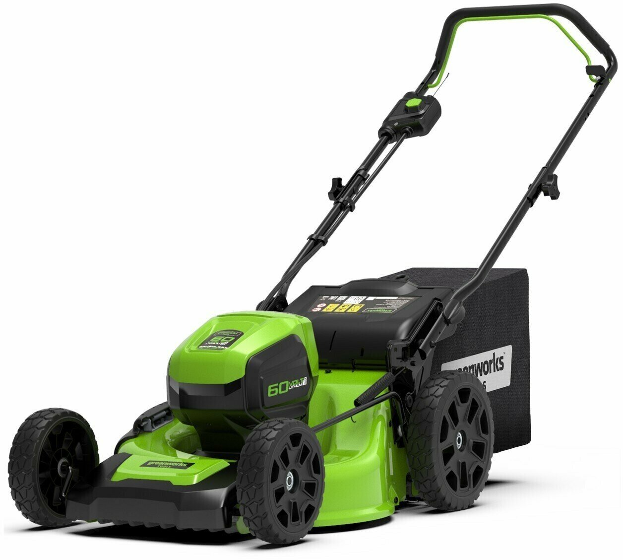 Аккумуляторная газонокосилка Greenworks GD40LM16X (без акк, без з/у) - фото №15