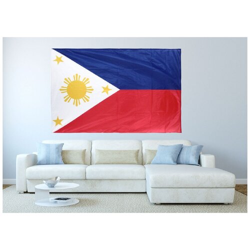 Большой флаг Филиппин клуб нумизмат банкнота 500 писо филиппин 2012 года портрет флаг