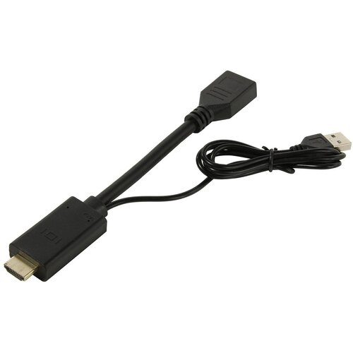 Переходник HDMI - DisplayPort KS-is KS-501 переходник displayport hdmi ks is ks 460 вилка розетка displayport v 1 длина 0 20 метра