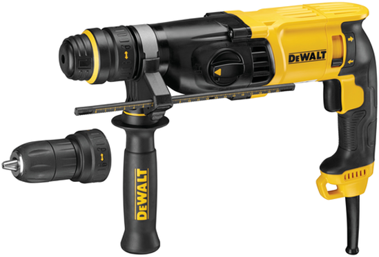 D25134K-KS Перфоратор (800 Вт, SDS-Plus, 3 режима, 3 Дж, 5540 уд/мин, 1500 об/мин) DeWALT - фото №1