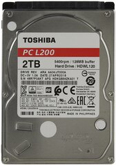 Жесткий диск Toshiba 2 ТБ HDWL120UZSVA