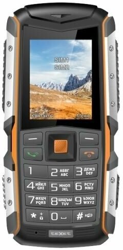Телефон TeXet TM-513R черно-оранжевый