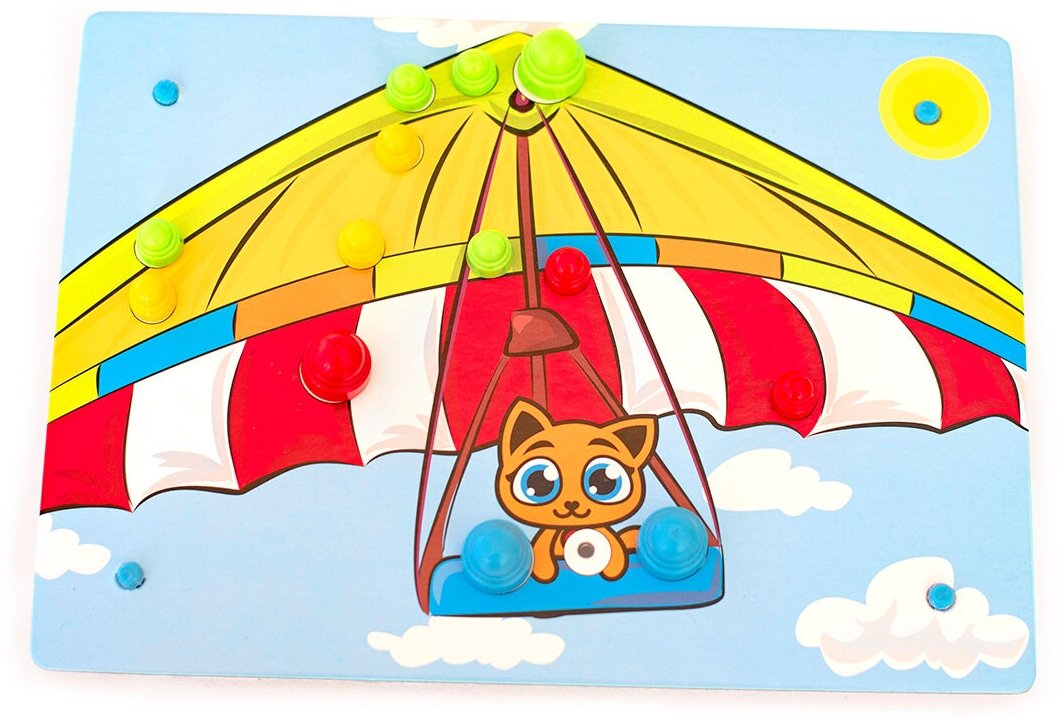 Мозаика KNOPA "Рисуй, стирай. 3" - фото №5