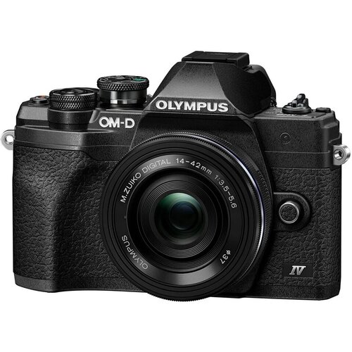 Фотоаппарат Olympus OM-D E-M10 Mark IV Kit M.Zuiko Digital ED 14-42mm f/3.5-5.6 EZ, черный