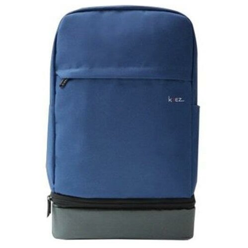 KREZ BP05 backpack , classic, 15.6, blue/grey, nylon рюкзак для ноутбука seasons 15 6 дюйма антивандальный msp3010 серый