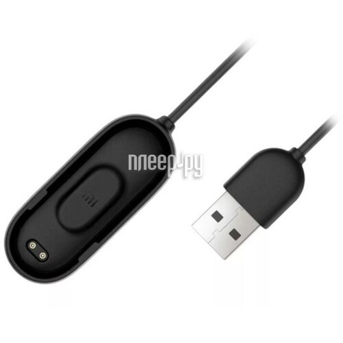 Кабель зарядки Xiaomi Mi Band 4 Black зарядное устройство xiaomi mi band 4 charging cable xmcdq03hm черное