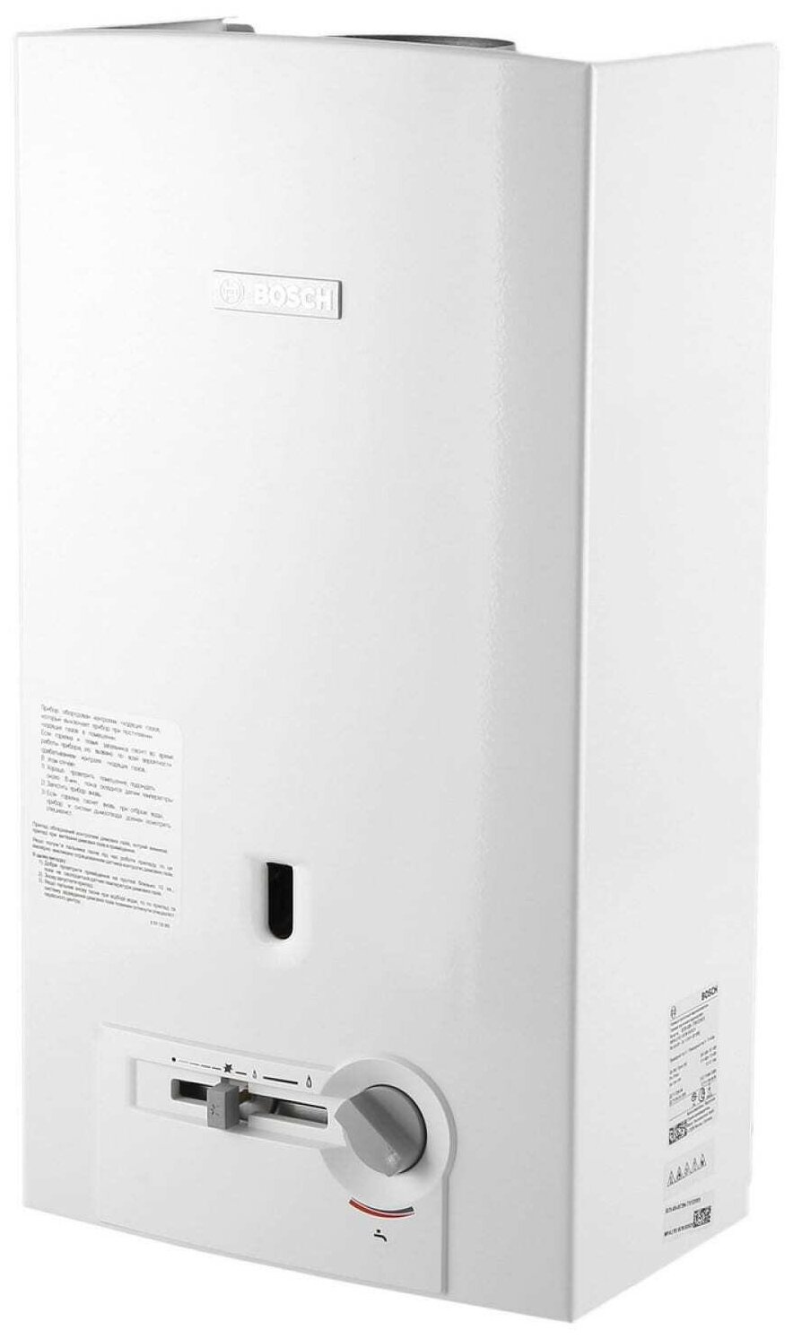 Газовый проточный водонагреватель "BOSCH" THERM 4000 0 WR10-2P-Пьезорожиг - фотография № 1