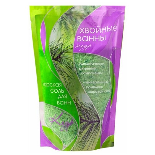 Соль для ванн природная Хвойные ванны в ассортименте 1кг, 1546030