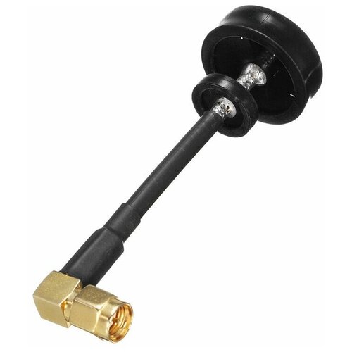 Антенна Realacc Pagoda RHCP видео FPV 5.8ghz черная ФПВ видео 5,8G RP-SMA всенаправленная усиленная грибок