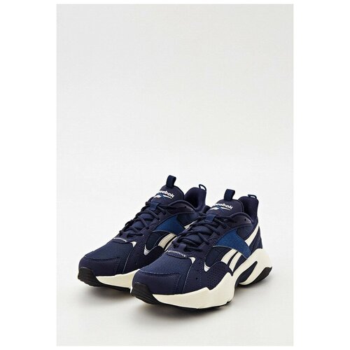 фото Кроссовки мужские reebok turbo restyle, цвет: (белый, синий). gw7827. размер 9 (42) streetkross