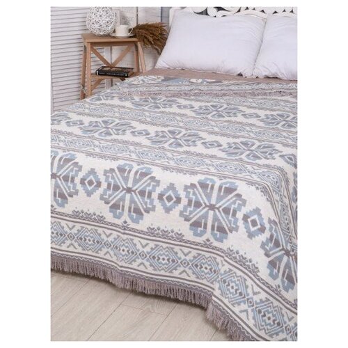 Плед 70% хлопок, 30% ПЭ, 160X200 см. 