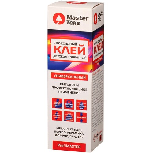 Клей MasterTeks PM эпоксидный двухкомпонентный универсальный 1,0