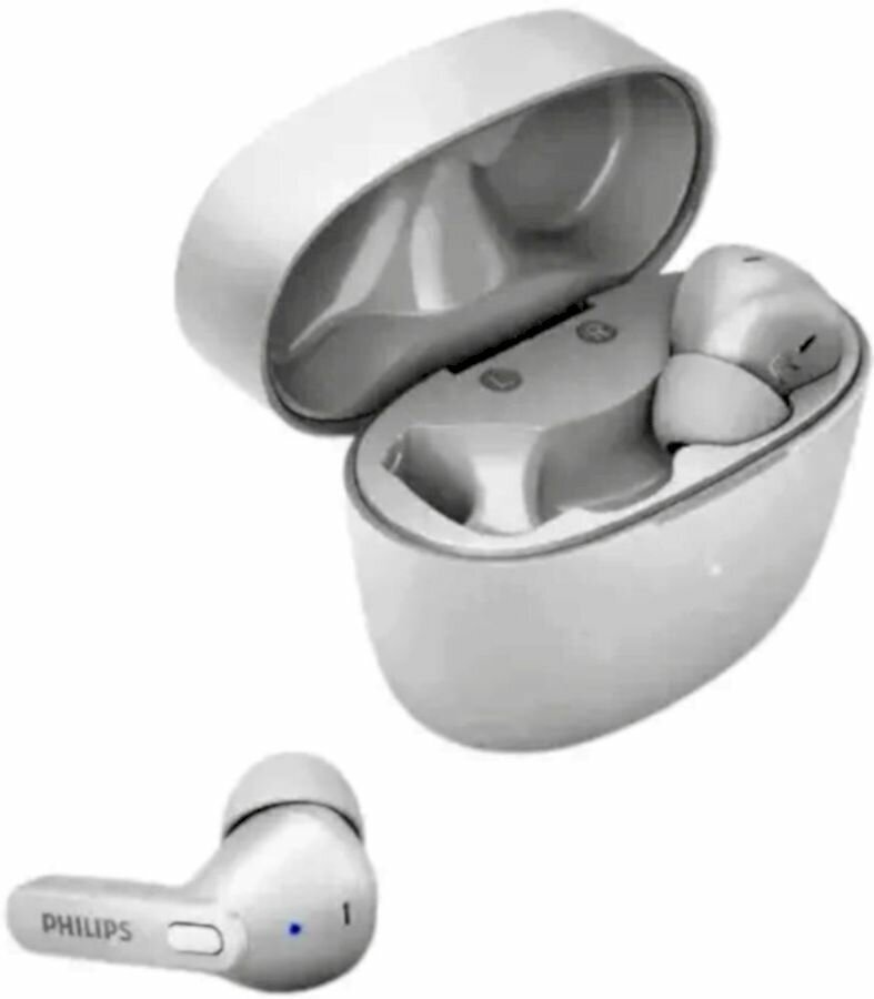 Bluetooth-гарнитура Philips TAT2206WT, белая - фото №14