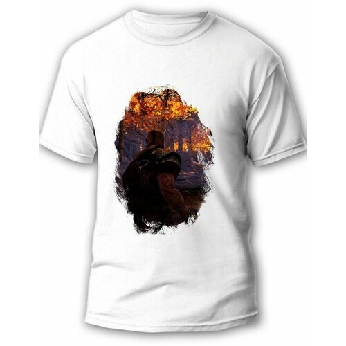 фото Футболка будь на стиле, футер, размер 2xl, белый