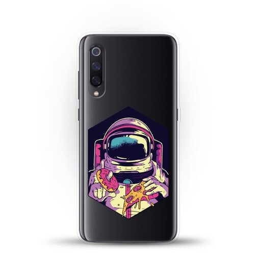 фото Силиконовый чехол еда астронавта на xiaomi mi 9 andy & paul