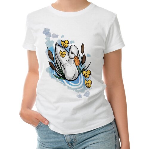 фото Футболка roly, размер s, белый