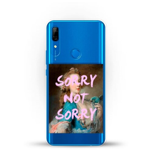 фото Силиконовый чехол sorry на huawei p smart z andy & paul