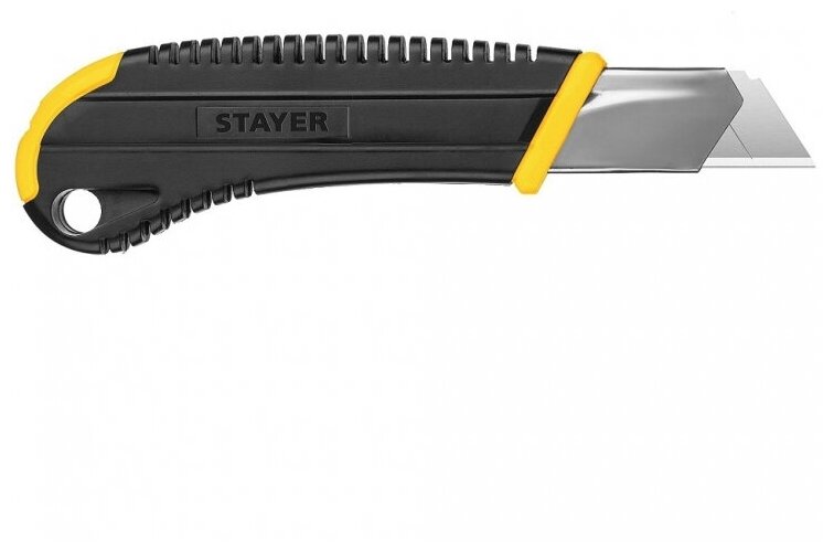 Нож STAYER PROFI 25 мм - фото №3