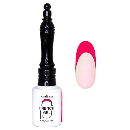 Гель- краска для френча French Gel 05, 8 мл (ярко-розовый)