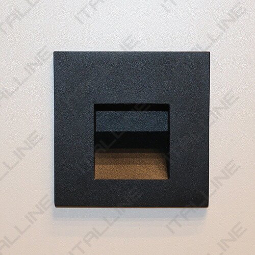Светильник для ступеней ITALLINE DL 3019 BLACK 2970₽