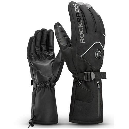 фото Перчатки rockbros, размер l, черный
