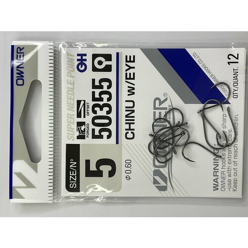 фото Крючки owner chinu w/eye 50355 карась, лещ, карп