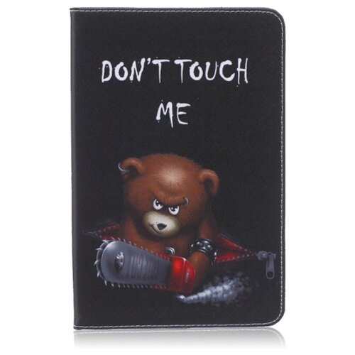 фото Чехол-обложка mypads для samsung galaxy tab a 8.0 sm-t350/t351/t355&quot тонкий умный кожаный на пластиковой основе с трансформацией в подставку (не трогай меня)