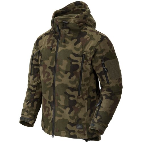 Куртка PATRIOT - двойной флис HELIKON-TEX /pl woodland/54 кофта helikon tex cumulus jacket heavy флис olive green [l ]