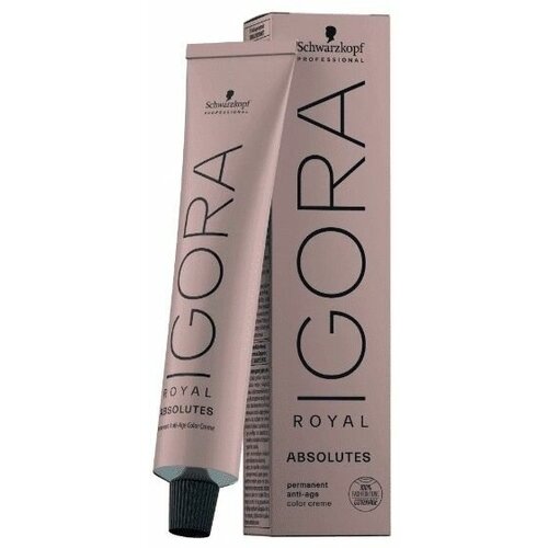 Schwarzkopf Professional Крем-краска Igora Royal Absolute №6-50, Темный русый золотистый натуральный, 60 мл