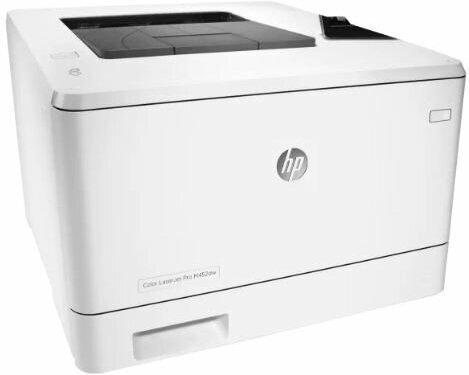 Принтер лазерный HP Color LaserJet Pro M454dw лазерный, цвет: белый [w1y45a] - фото №14