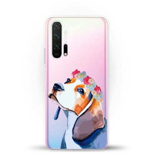 фото Силиконовый чехол бигль на honor 20 pro andy & paul