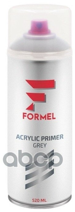 Грунт Акриловый Серый 520 Мл, Аэрозоль Formel Fm-4012 FORMEL арт. FM-4012