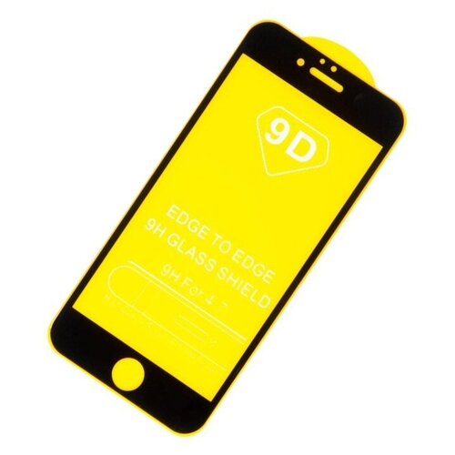 Safety glass / Защитное стекло 3D/5D/9D/11D на дисплей для Apple iPhone 6, iPhone 6S, черный