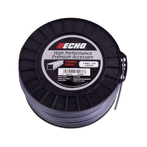 Леска ECHO Titanium Power 3 мм 3 мм 132 м 3 мм