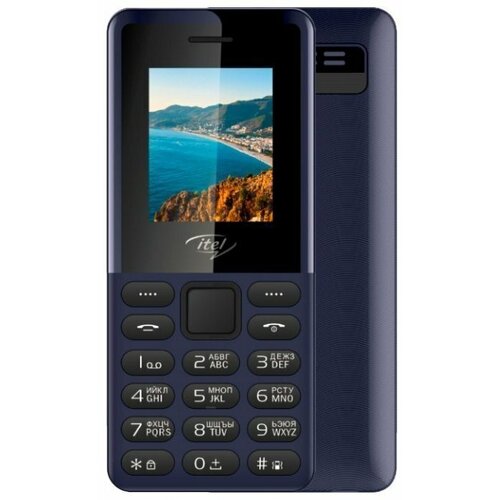 Телефон Itel it2163N, 2 SIM, deep blue