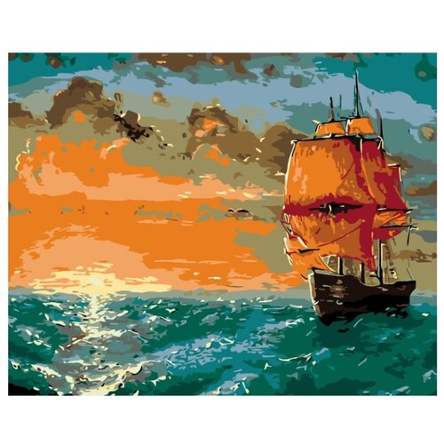 фото Ktmk-20075 "живопись по номерам" набор для раскрашивания раскраска