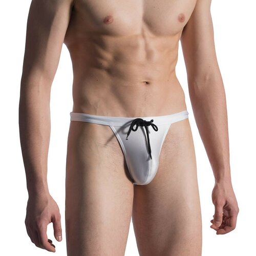 Плавки ManStore M751 - Micro Tanga, размер XL, белый