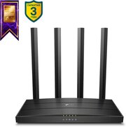 Роутер беспроводной TP-Link Archer C6 AC1200 10/100/1000BASE-TX, черный