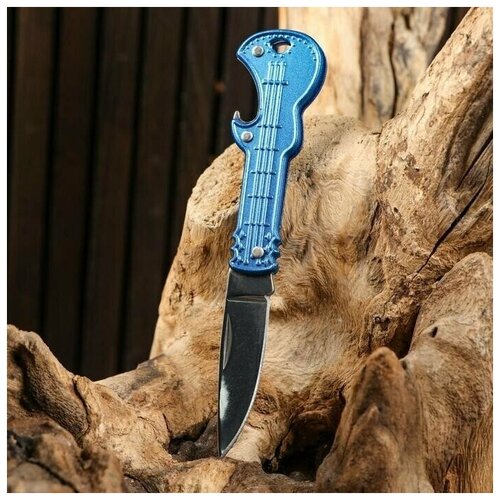 фото Нож складной "гитара", в ассортименте 12см, клинок 4,5см, 1 шт. нет бренда