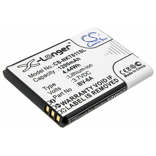 Аккумуляторная батарея (аккумулятор) CameronSino CS-NKT811SL для Nokia 8110 4G 3.8V 1200mAh