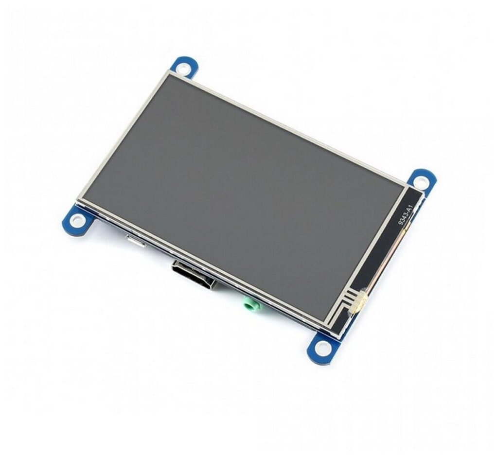 Дисплей сенсорный 4" IPS 800x480 Waveshare WS16340 для Raspberry Pi 3 (RA613) вход HDMI