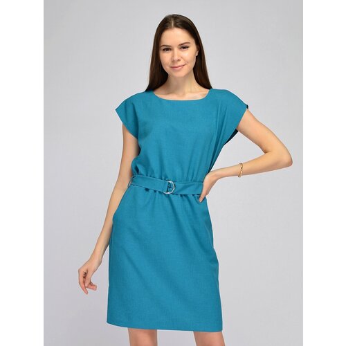 фото Платье viserdi, размер 54, зеленый