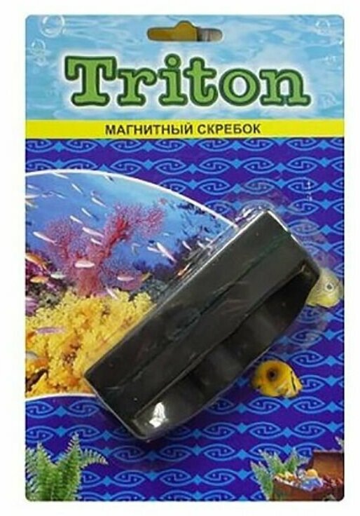Магнит для чистки аквариума большой одноцветный - фотография № 3