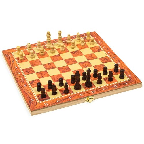 Настольная игра 3 в 1 Падук: нарды, шахматы, шашки, 34 х 34 см настольная игра набор 3 в 1 падук нарды шахматы шашки доска 34х34 см