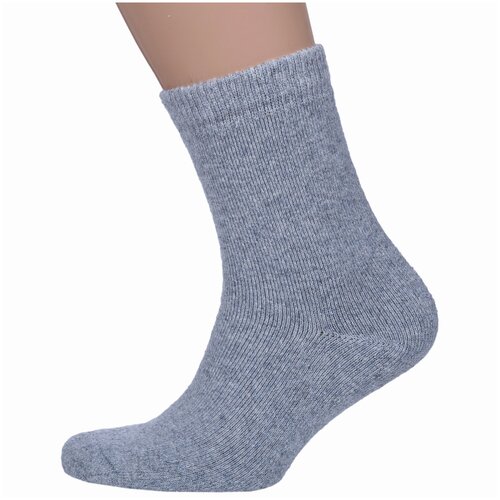фото Мужские носки hobby line, 1 пара, размер 39-44, серый