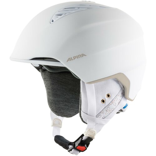 фото Шлем защитный alpina grand lavalan 2020-2021 (54 - 57 см), white-prosecco matt